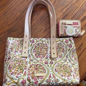 Spartina 449 Pepper Hall handbag/purse and wallet set-excellent condition